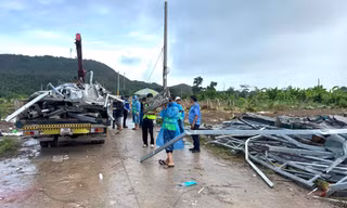  24 hộ dân bàn giao mặt bằng trước giờ cưỡng chế cho dự án Bãi Đất Đỏ