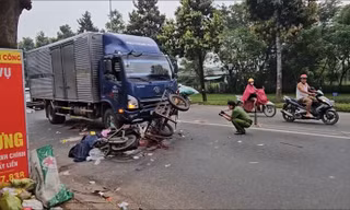 Tai nạn liên hoàn ở TPHCM, người thu gom rác tử vong 