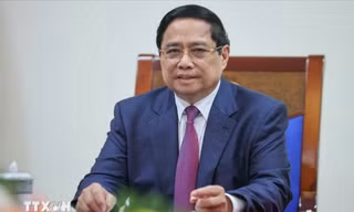 Thủ tướng Phạm Minh Chính điện đàm với Thủ tướng Campuchia Hun Manet