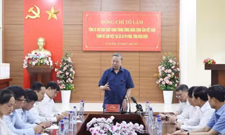 Tổng Bí thư Tô Lâm thăm, làm việc tại xã biên giới của tỉnh Điện Biên