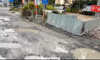 Cận cảnh 'con đường đau khổ', hơn 1,7km làm 10 năm chưa xong ở TPHCM 