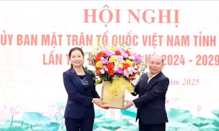 Bà Bùi Thị Minh giữ chức Chủ tịch Ủy ban Mặt trận Tổ quốc tỉnh Phú Thọ