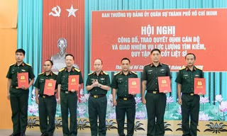 TPHCM lập lực lượng tìm kiếm, quy tập hài cốt liệt sĩ