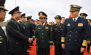 Đại tướng Phan Văn Giang dự nhiều hoạt động ý nghĩa tại Trung Quốc