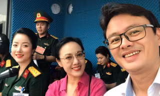 Chân dung 13 người trong tổ thuyết minh Lễ diễu binh, diễu hành A80 