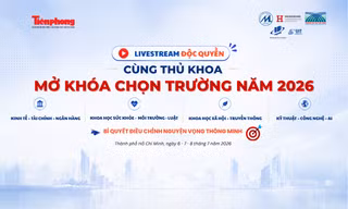 Báo Tiền Phong ra mắt chuỗi livestream độc quyền 'Cùng thủ khoa mở khóa chọn trường 2026'