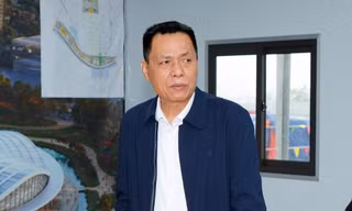 Ông Tạ Viết Đông - nguyên Tổng Giám đốc BQL dự án đầu tư xây dựng công trình dân dụng Hải Phòng.