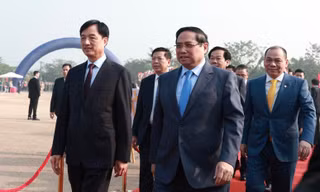 Thủ tướng Phạm Minh Chính dự khởi công dự án khu đô thị thể thao Olympic, Hà Nội