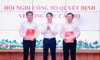 Ban Bí thư Trung ương Đảng chỉ định nhân sự ở 2 tỉnh