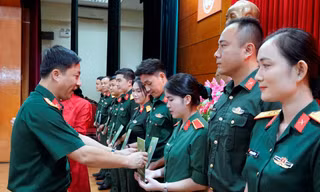 55 đại biểu ưu tú của tuổi trẻ Quân đội sẽ tham dự Đại hội Đoàn toàn quốc lần thứ XIII