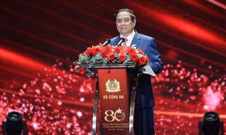 Lực lượng công an là 'điểm tựa bình yên' của nhân dân 