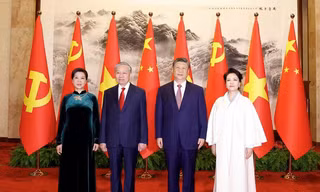 Tổng Bí thư, Chủ tịch nước Tô Lâm hội đàm với Tổng Bí thư, Chủ tịch nước Trung Quốc Tập Cận Bình