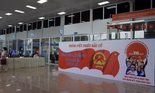 Các điểm bầu cử sớm tại TPHCM đã sẵn sàng