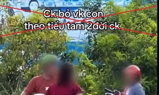 Bị phạt vì đăng video bịa chuyện 'chồng bỏ vợ theo tiểu tam' để câu view