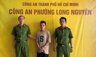 Bắt đối tượng tháo trộm dây chuyền vàng trên tượng Phật 