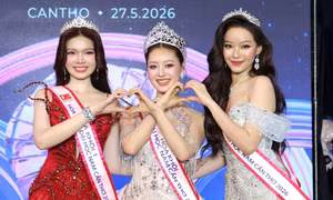Nữ sinh ngành Luật đăng quang Hoa khôi Đại học Nam Cần Thơ