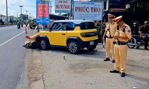 Ô tô đâm phải xe người khuyết tật làm 1 người tử vong