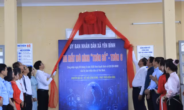 Lào Cai ra mắt các mô hình 'thôn số'