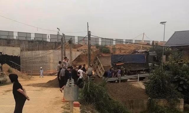 Hiện trường vụ tai nạn. Ảnh: NDCC.
