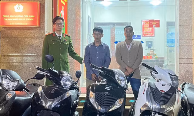 Hà Nội: Vừa ra khỏi nơi cai nghiện đã gây ra 6 vụ trộm xe SH