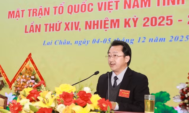 Ông Sùng A Hồ giữ chức Chủ tịch Ủy ban MTTQ Việt Nam tỉnh Lai Châu 