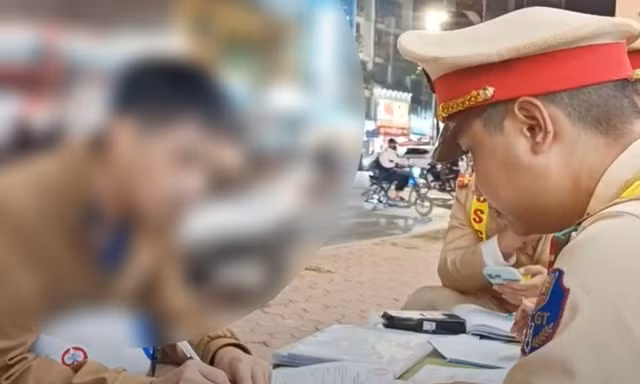 Hà Nội: Xin bỏ qua vi phạm bất thành, tài xế vi phạm nồng độ cồn 2 lần trong 1 tháng bỏ lại xe rời đi