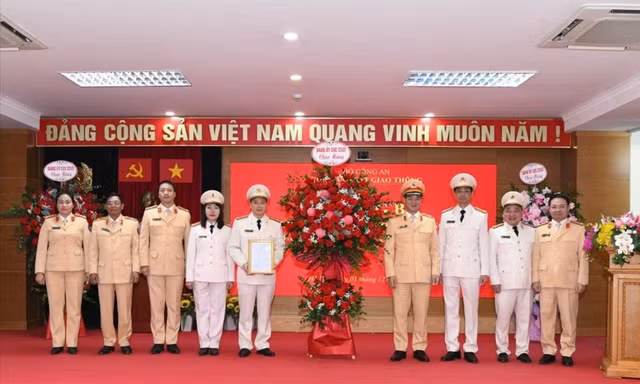 Cục CSGT ra mắt Phòng Quản lý, khai thác, xử lý, vận hành dữ liệu và chuyển đổi số