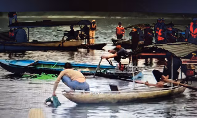 Tìm thấy 5/6 nạn nhân vụ chìm tàu trên hồ Thác Bà