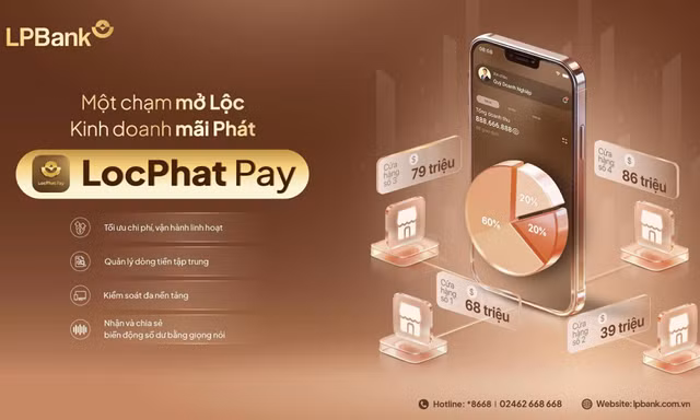 LPBank ra mắt LocPhat Pay – Giải pháp quản trị dòng tiền tập trung cho doanh nghiệp Việt
