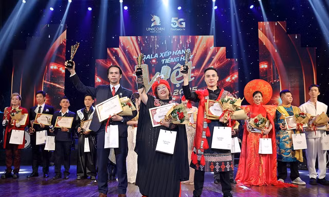 Gala Xếp hạng Tiếng hát Việt toàn cầu 2025: Đêm nhạc mãn nhãn, khép lại hành trình tìm kiếm tài năng âm nhạc Việt
