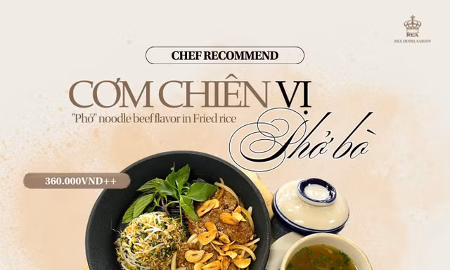 Phở - khi không còn nằm trong tô, mà lan tỏa trong từng hạt cơm