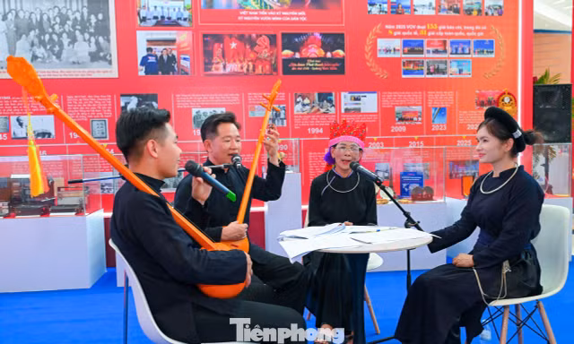Di sản hát Then, đàn Tính tạo dấu ấn tại Hội Báo toàn quốc 2026