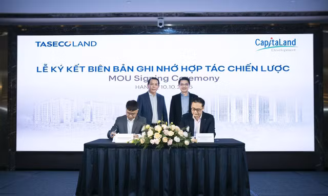 'Ông lớn' Taseco Land bắt tay tập đoàn bất động sản hàng đầu châu Á