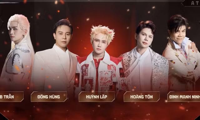 BB Trần, Đông Hùng, Huỳnh Lập, Hoàng Tôn, Đinh Mạnh Ninh trở thành những chiến tướng tại 'Anh trai vượt ngàn chông gai'