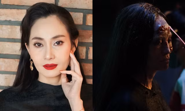 NSƯT Hạnh Thúy 'gây sốc' khi trở lại màn ảnh rộng với tạo hình rùng rợn
