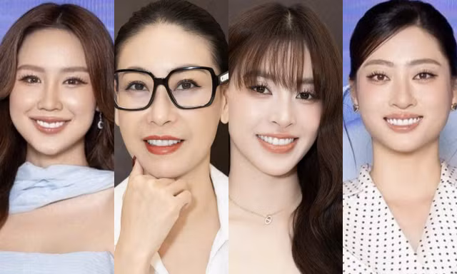 Hà Kiều Anh, Lương Thùy Linh, Trần Tiểu Vy và Bảo Ngọc cùng ngồi 'ghế nóng', nhan sắc có 'lấn át' dàn thí sinh?