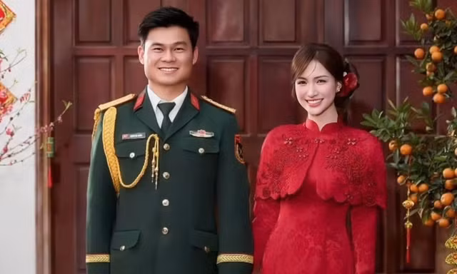 Gia thế chồng quân nhân mới được Hòa Minzy công khai 'gây sốt' mạng xã hội