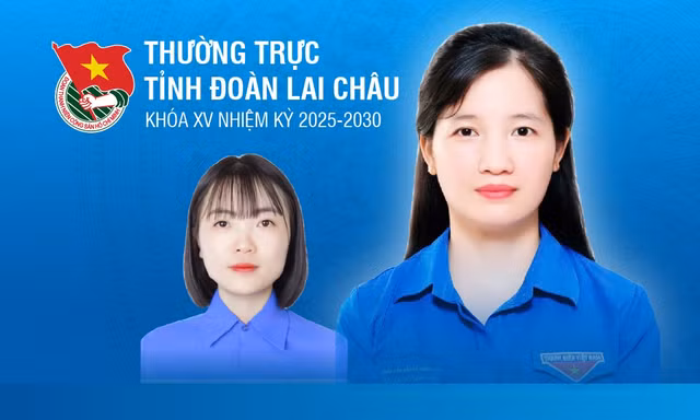 Thường trực Tỉnh Đoàn Lai Châu khóa XV, nhiệm kỳ 2025-2030