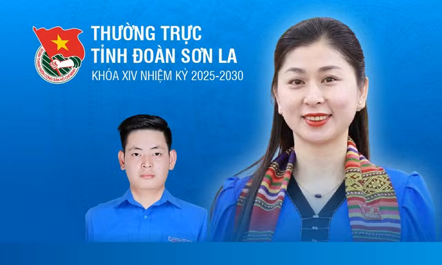 Thường trực Tỉnh Đoàn Sơn La lần thứ XIV, nhiệm kỳ 2025-2030
