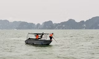 Tìm thấy thi thể cháu bé mất tích trong vụ lật tàu ở vịnh Hạ Long