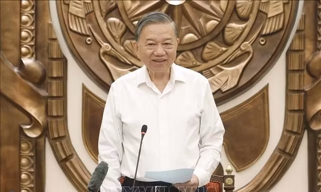 Tổng Bí thư, Chủ tịch nước Tô Lâm làm việc với Văn phòng Chủ tịch nước