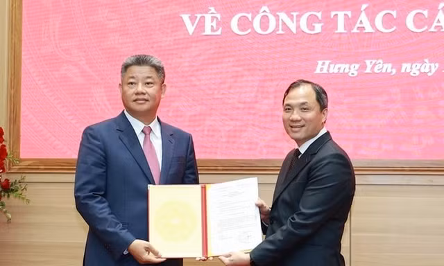 Phó Chủ tịch Hà Nội Nguyễn Mạnh Quyền làm Phó Bí thư Tỉnh ủy Hưng Yên
