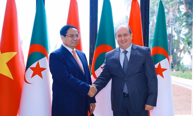 Việt Nam và Algeria nâng cấp quan hệ lên Đối tác Chiến lược