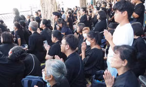 Tang lễ công chúa Thái Lan 