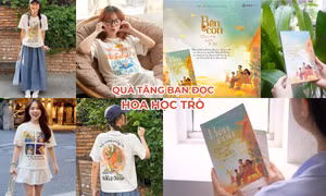 Quà tặng bạn đọc: Nhận áo thun có thông điệp tích cực, sách hay tặng ba mẹ