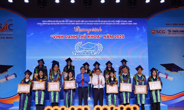 Hội Sinh viên TP. HCM vinh danh 88 thủ khoa năm 2025