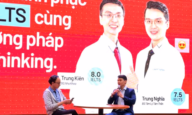 Bác sĩ Nguyễn Trung Nghĩa truyền cảm hứng cho sinh viên học tiếng Anh qua phương pháp LinearThinking