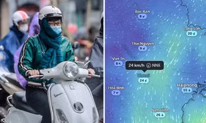 Không khí lạnh sắp về mạnh đến mức nào, Hà Nội sẽ có gió Đông Bắc cấp mấy?