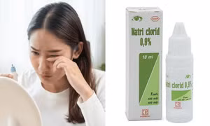 Lô thuốc nhỏ mắt Natri clorid 0,9% bị thu hồi trên toàn quốc