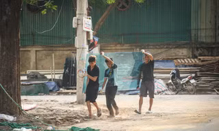 Phớt lờ chỉ đạo, các công trình vi phạm trong cụm công nghiệp làng nghề Tân Triều vẫn tấp nập thi công